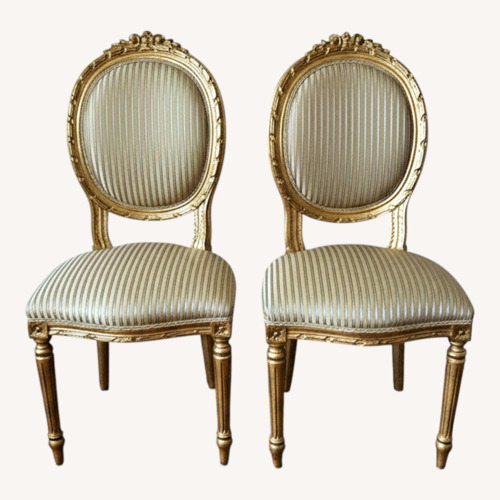 Used Gold Accent Chairs for sale on AptDeco