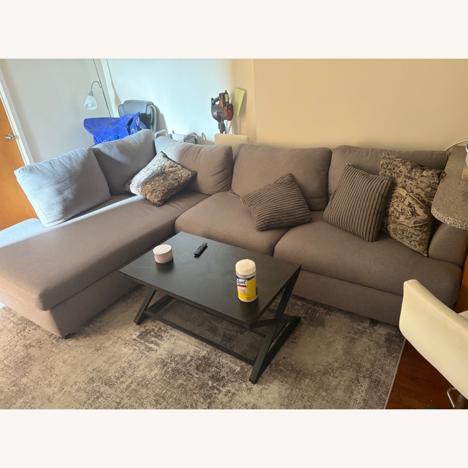 Bob's Discount Furniture 2 Piece Sectional - image-1