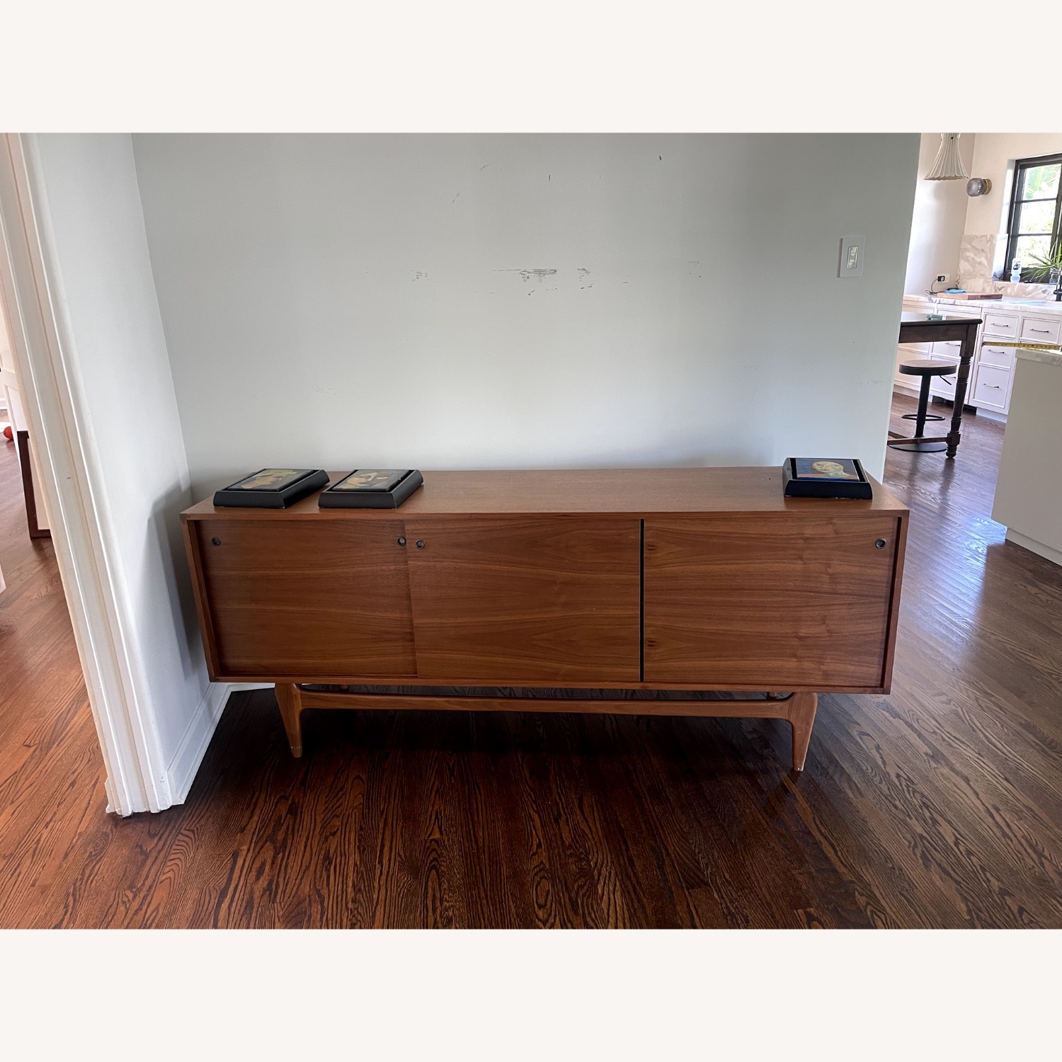 Light Brown Wood Sideboard - image-1