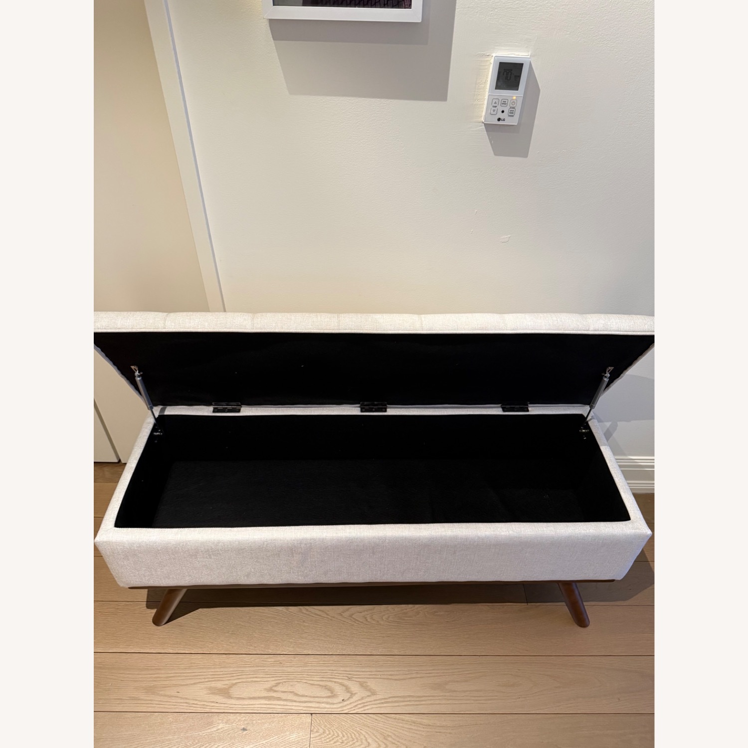 Wayfair White Fabric Chest - image-2