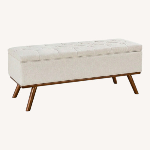 Used Wayfair White Fabric Chest for sale on AptDeco