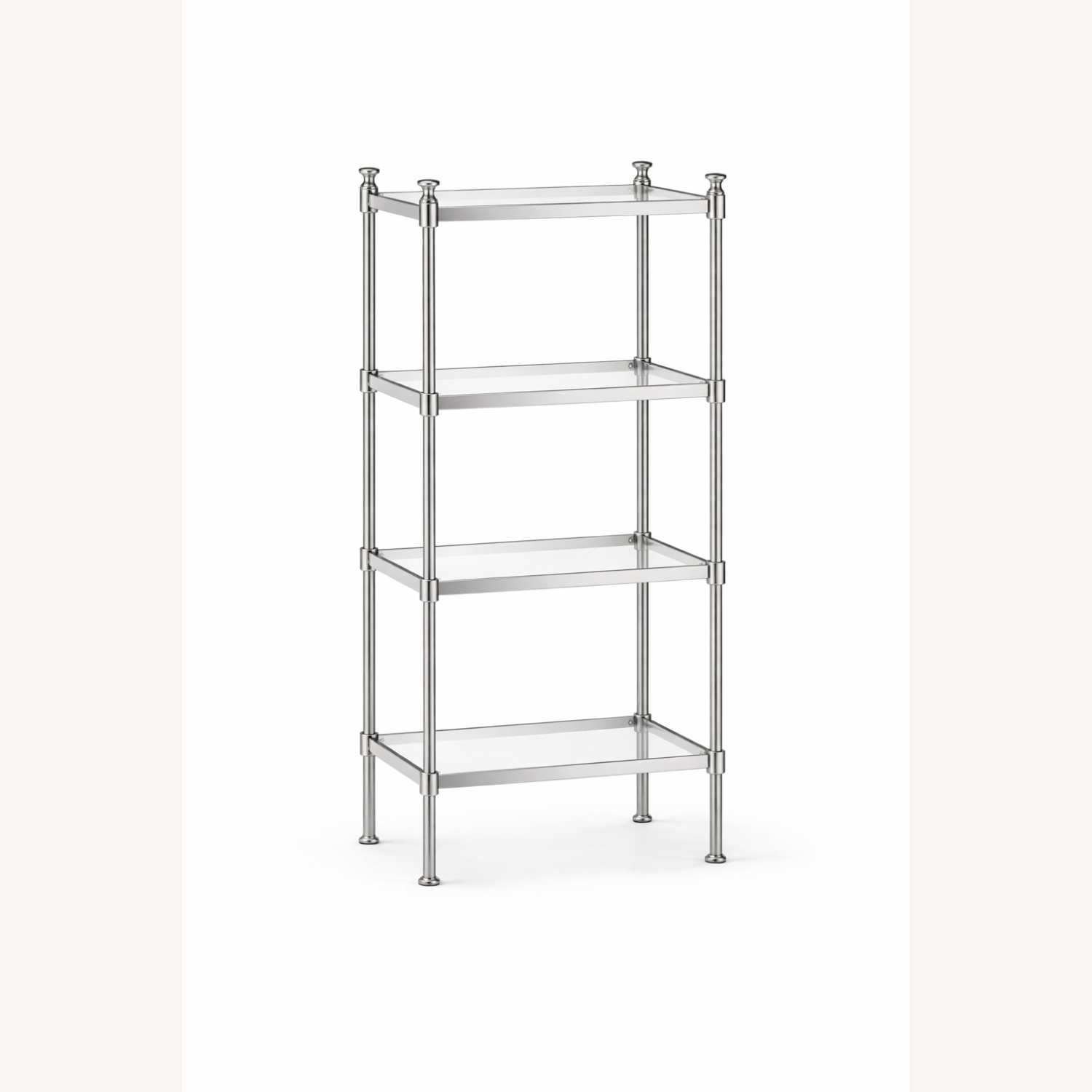 Restoration Hardware Newbury Silver Metal Sideboard - image-4