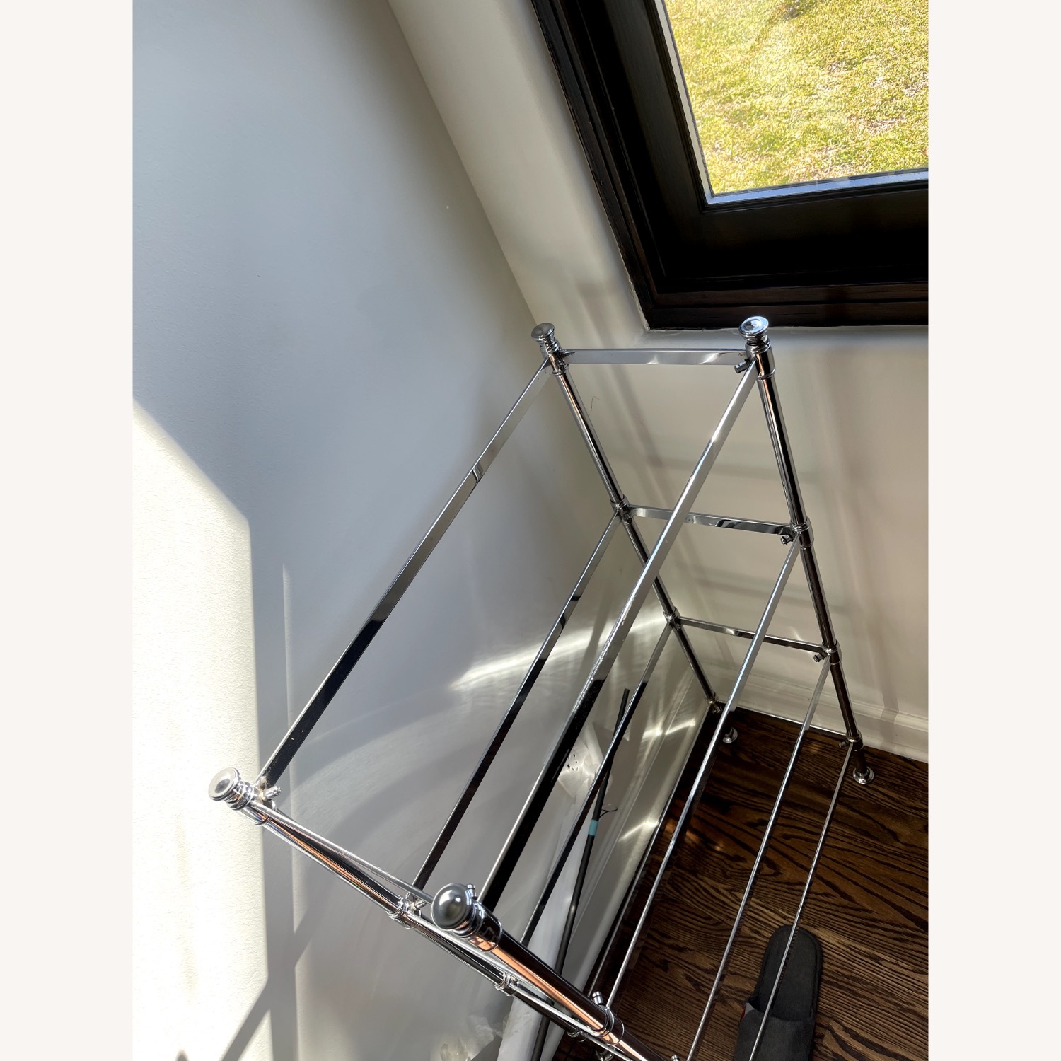 Restoration Hardware Newbury Silver Metal Sideboard - image-3