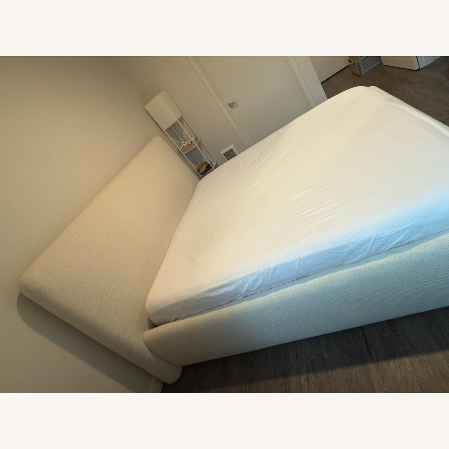 Crate & Barrel Anneli Upholstered King Bed - image-6