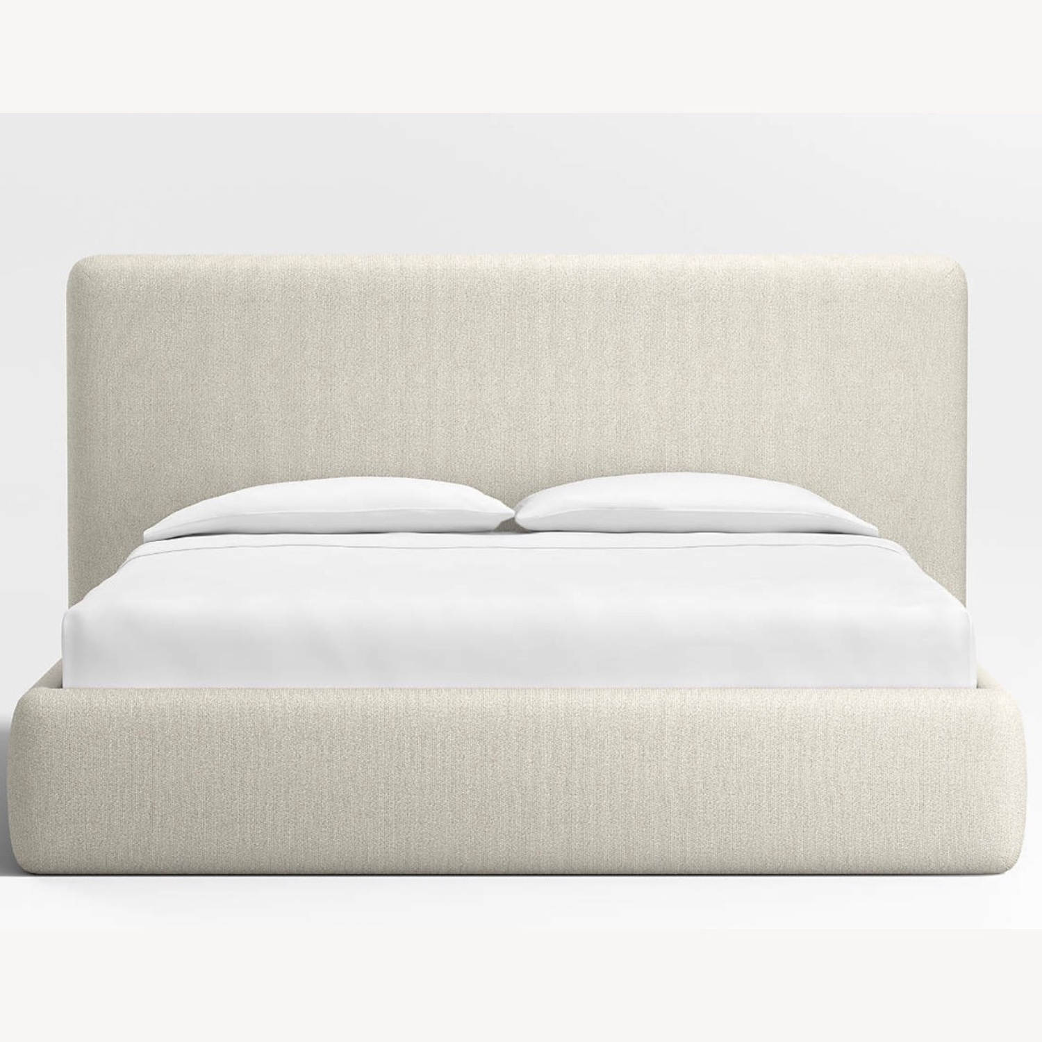 Crate & Barrel Anneli Upholstered King Bed - image-1