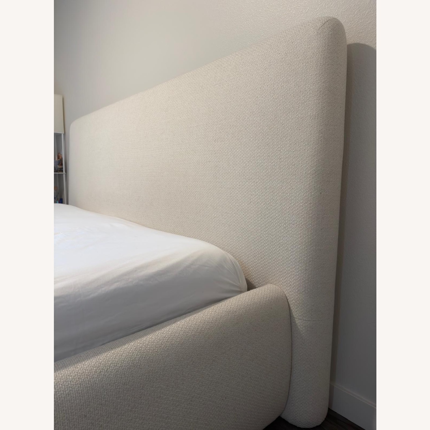 Crate & Barrel Anneli Upholstered King Bed - image-13