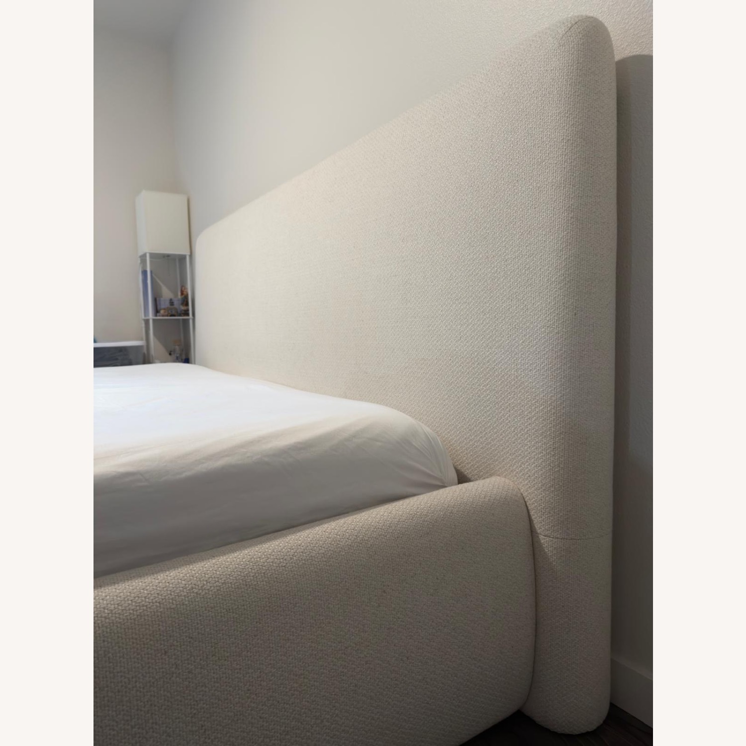 Crate & Barrel Anneli Upholstered King Bed - image-9