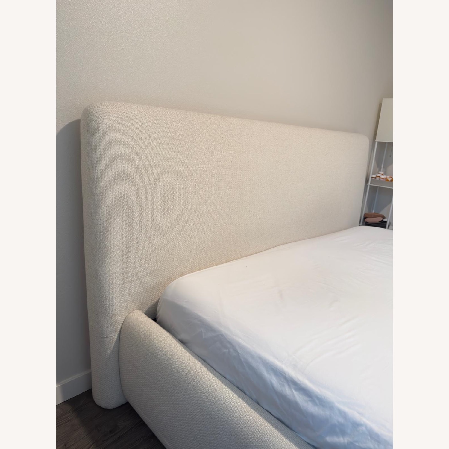 Crate & Barrel Anneli Upholstered King Bed - image-8