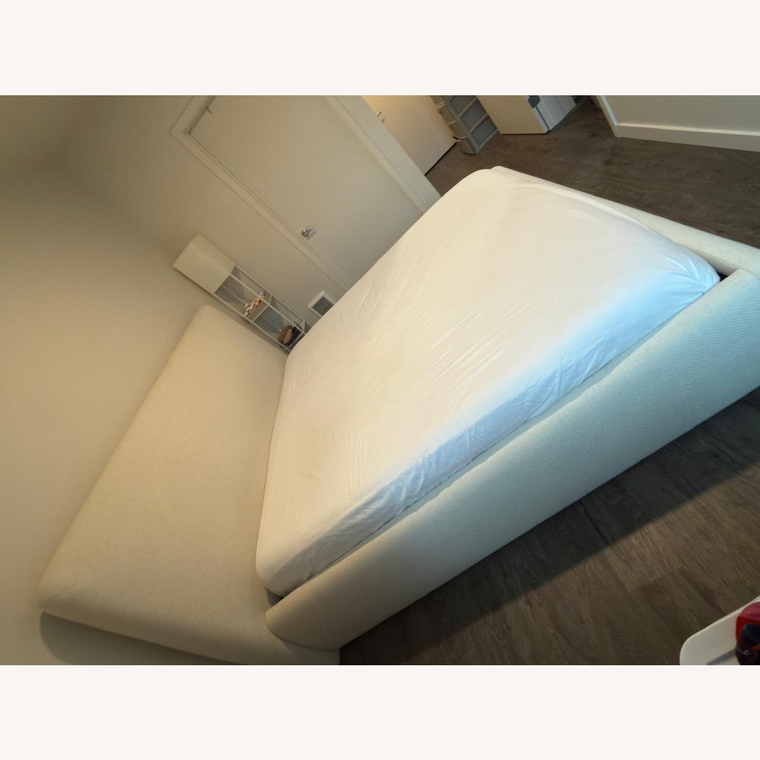 Crate & Barrel Anneli Upholstered King Bed - image-16