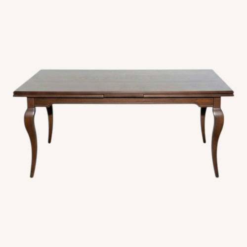 Used Arhaus Refectory Dining Table - Extension Leaves for sale on AptDeco