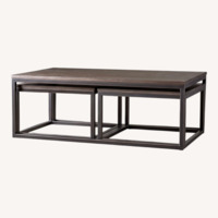 Arhaus Palmer Oak Nesting Coffee Table