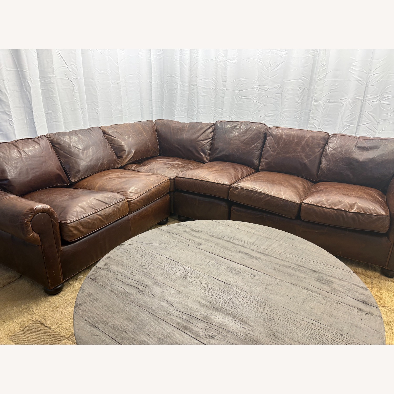 Restoration Hardware Lancaster Modular Sectional Italian Brompton - image-5