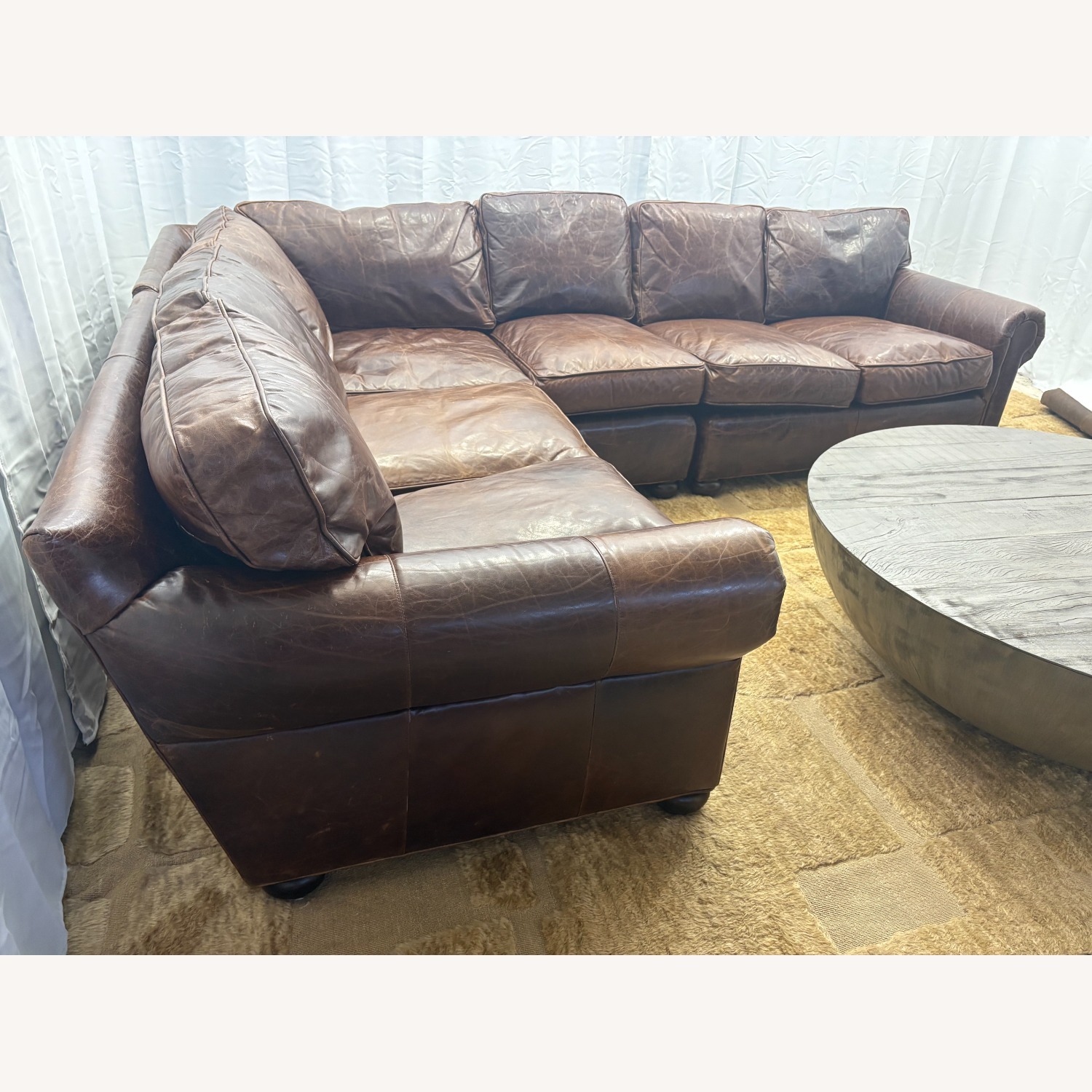 Restoration Hardware Lancaster Modular Sectional Italian Brompton - image-2