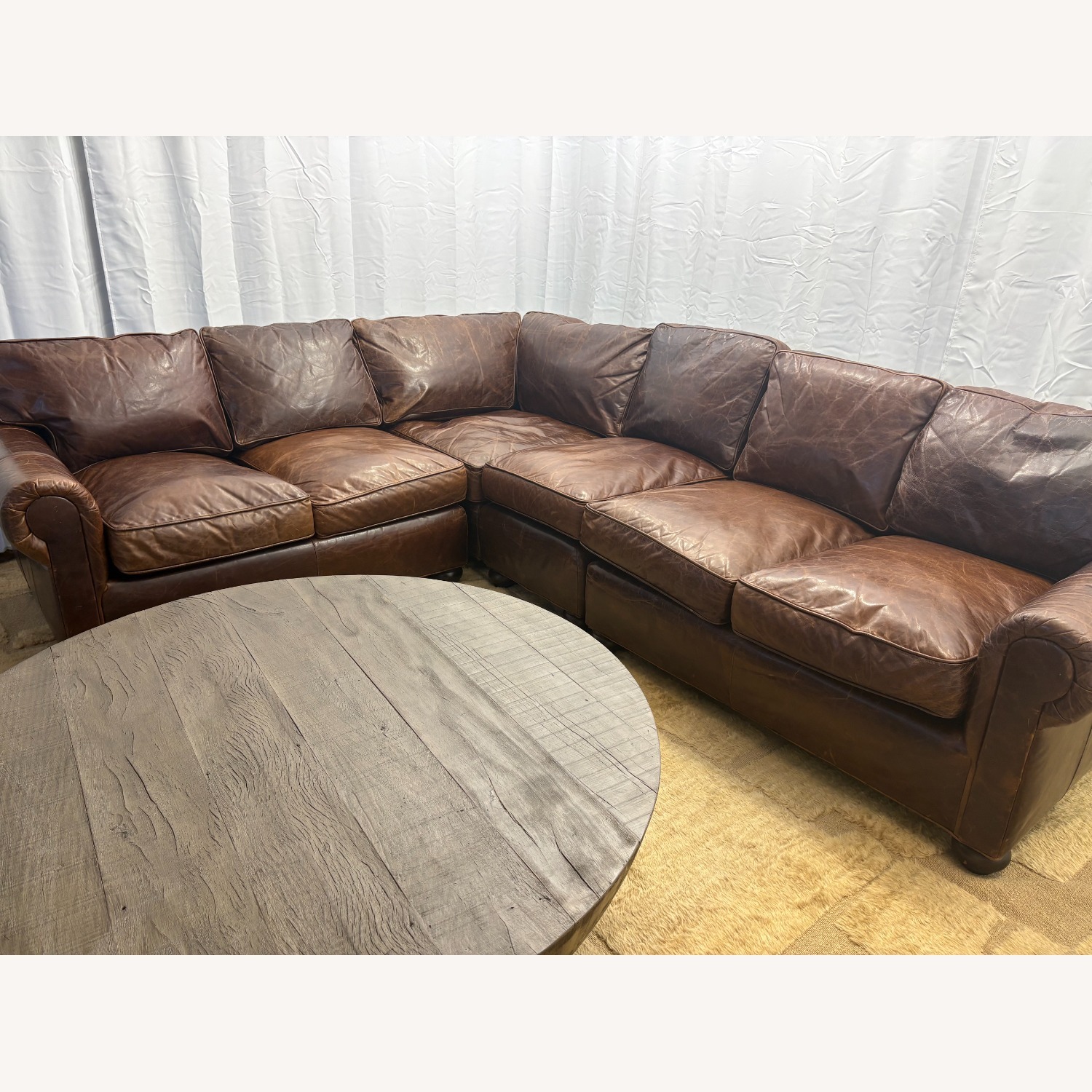 Restoration Hardware Lancaster Modular Sectional Italian Brompton - image-4