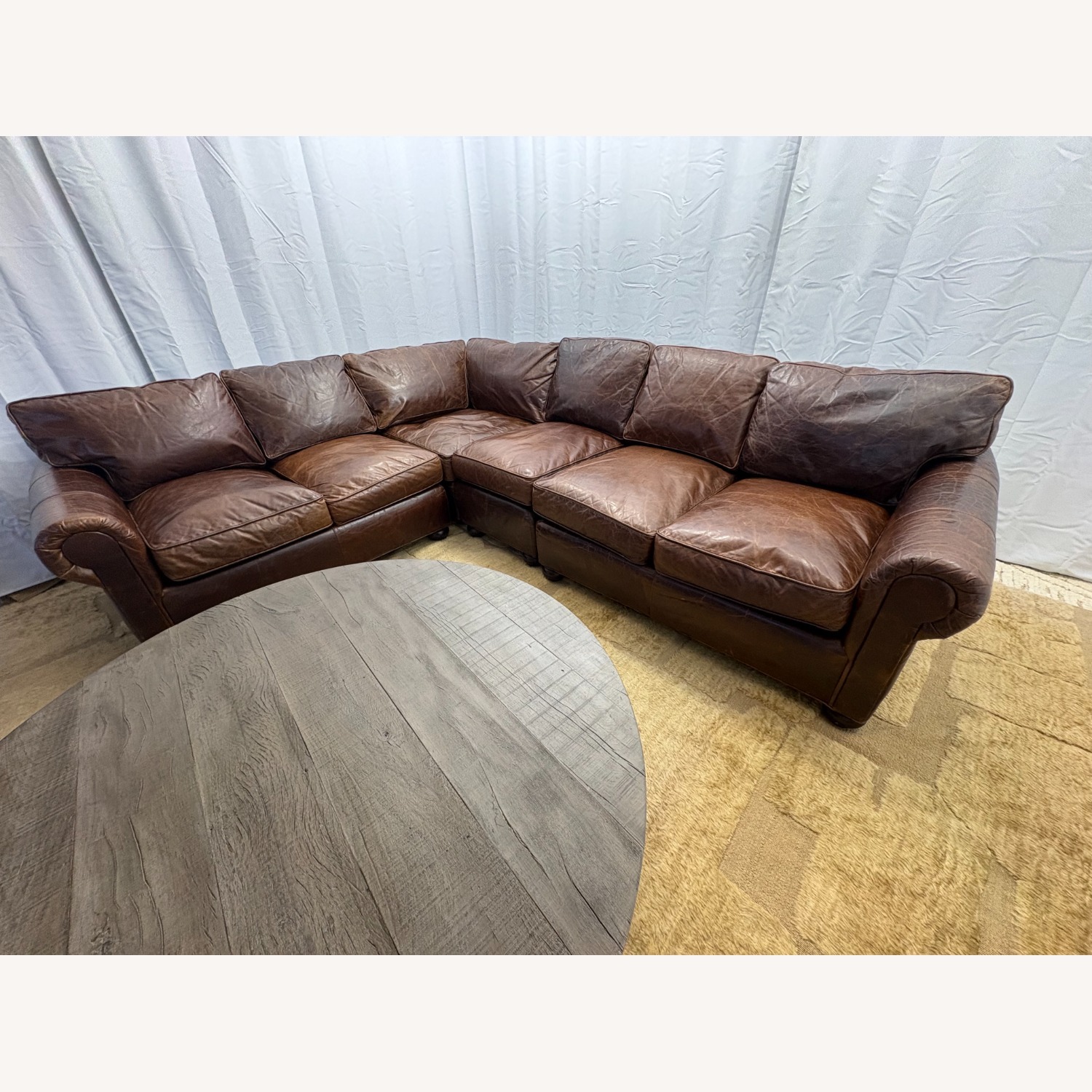 Restoration Hardware Lancaster Modular Sectional Italian Brompton - image-22