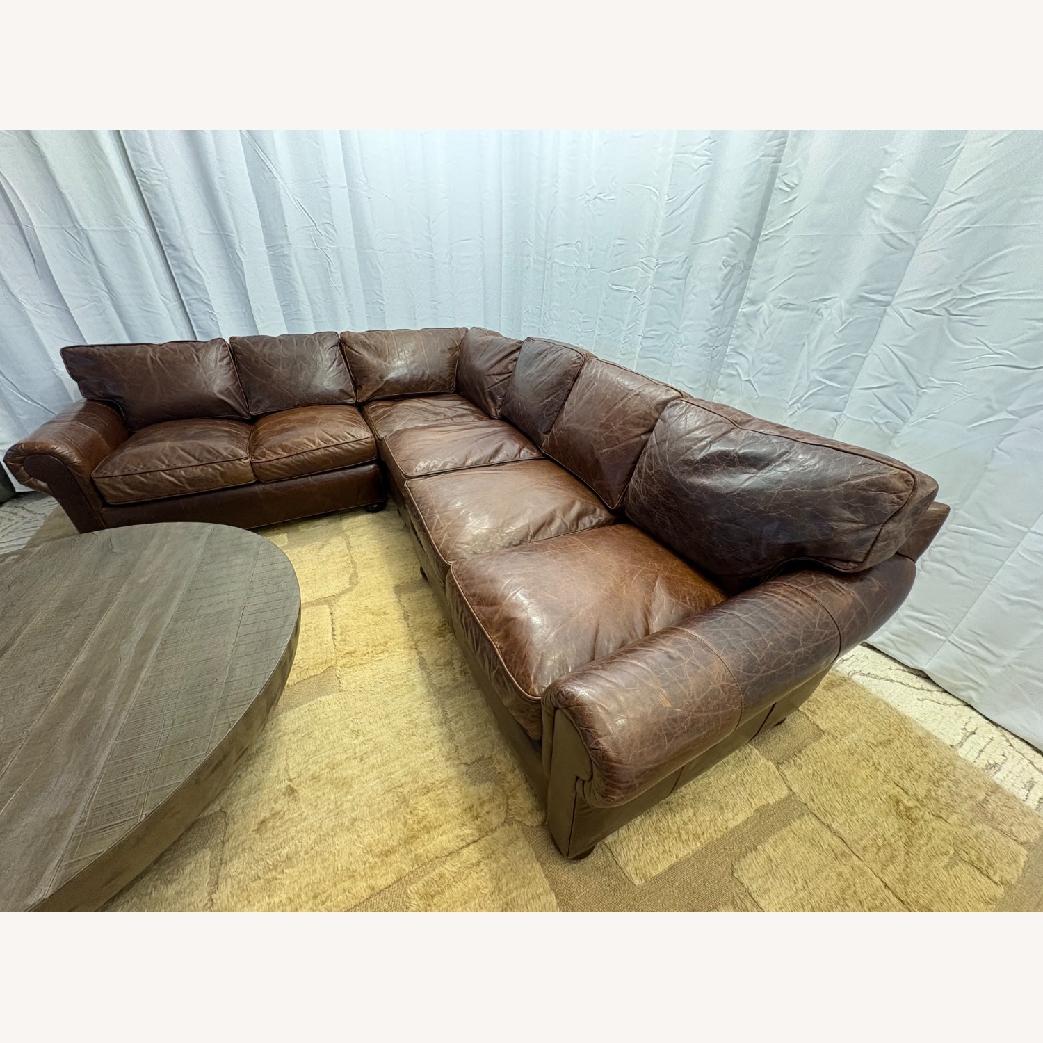 Restoration Hardware Lancaster Modular Sectional Italian Brompton - image-27