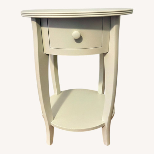 Used Pottery Barn Kids Sleigh Bedside Table for sale on AptDeco