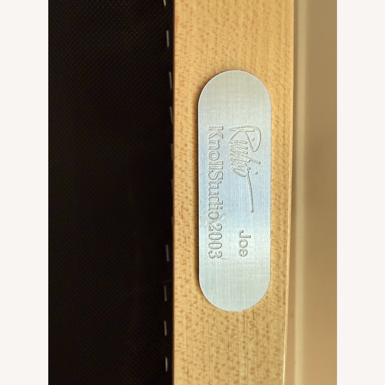 Set of 2 Postmodern Ricchio Chairs by Knoll - image-2