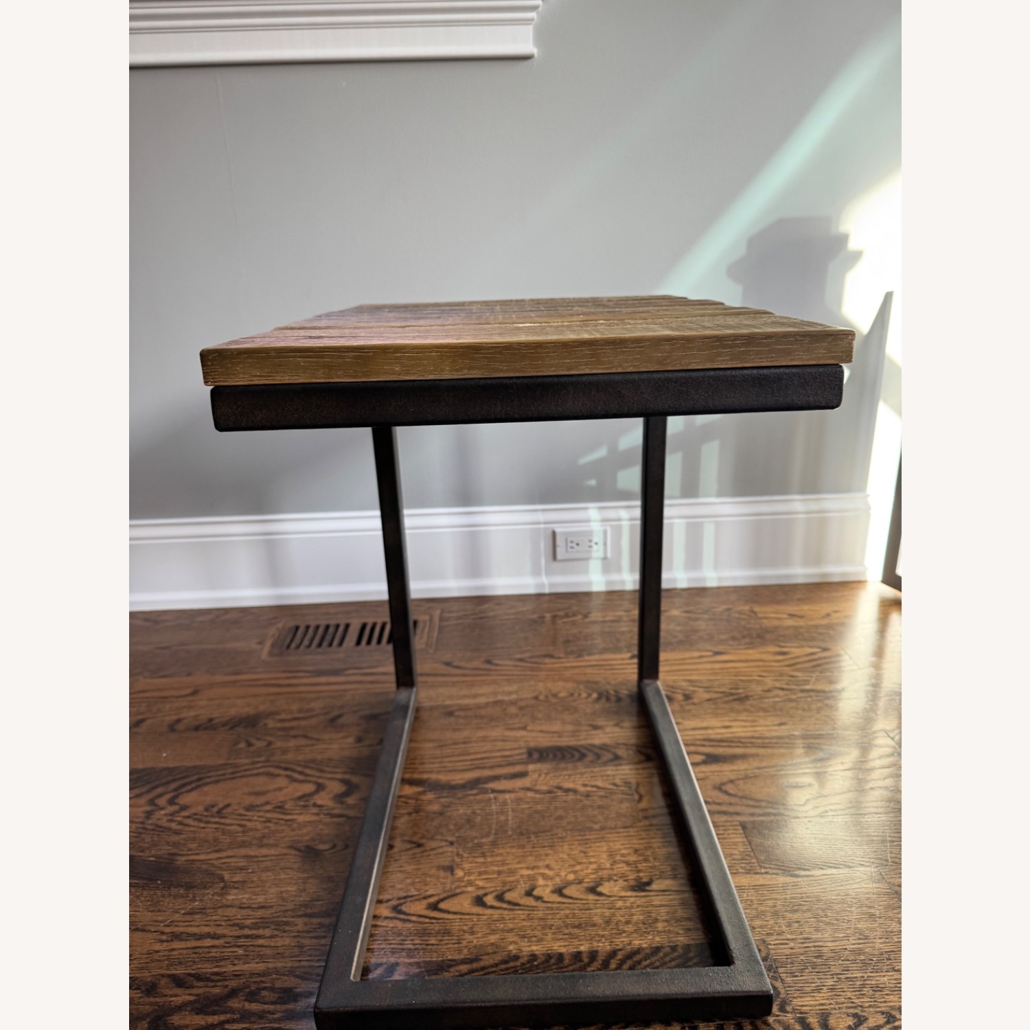 Arhaus Palmer Oak Serving End Table - image-1