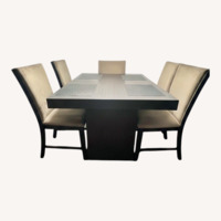 Bob's Discount Furniture Black Wood Dining Sets