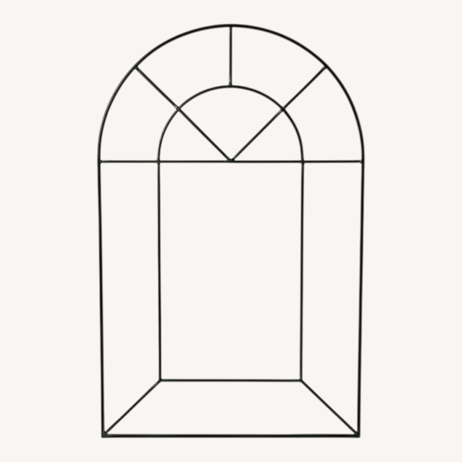 Vintage/Antique Carver’s Guild Glass Wall Mirror - image-0