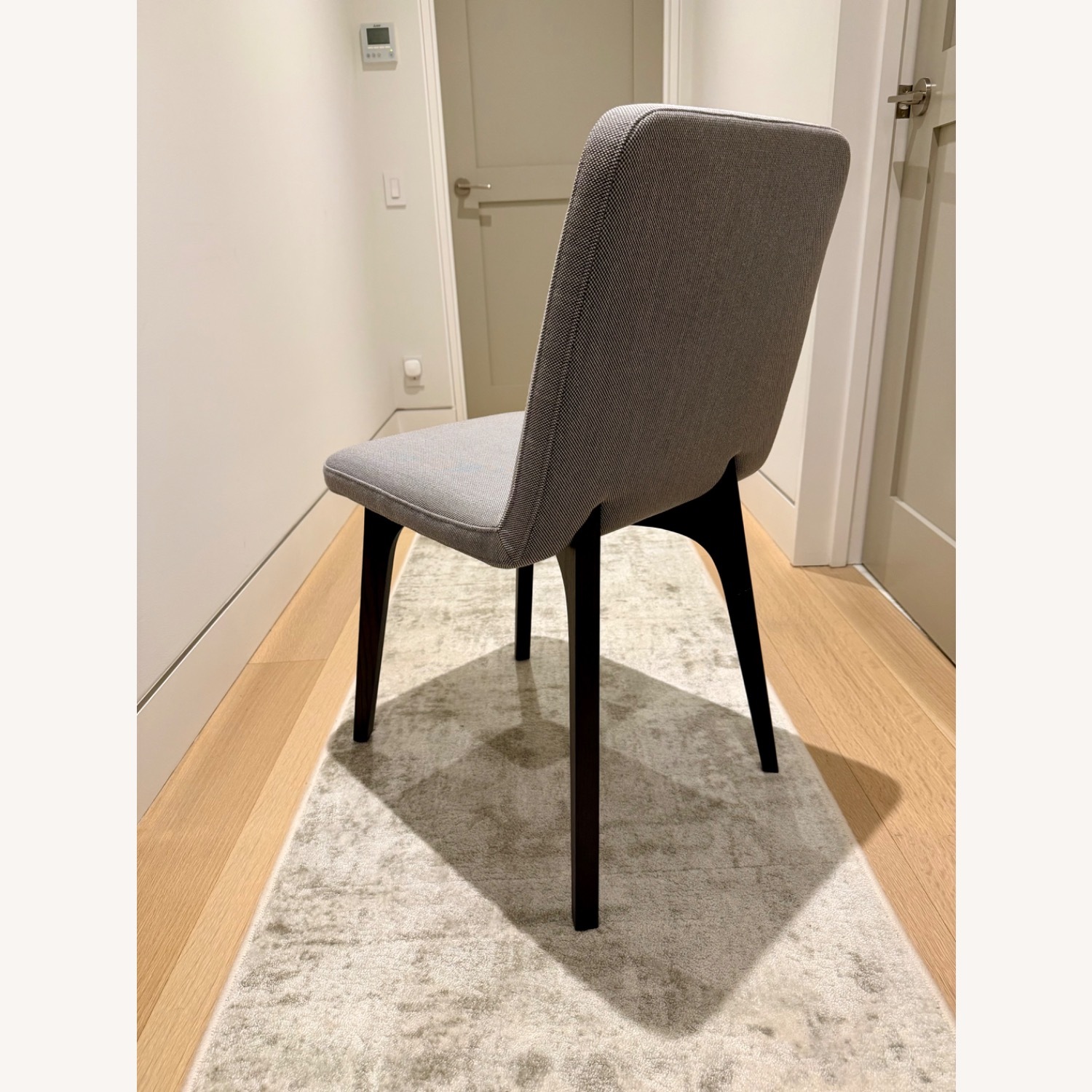 Ligne Roset Vik Light Gray Fabric Dining Chair Set - image-2