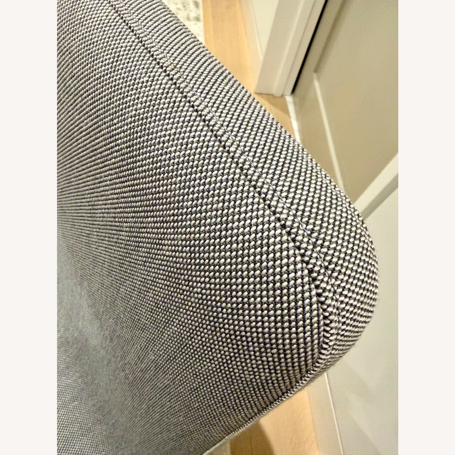 Ligne Roset Vik Light Gray Fabric Dining Chair Set - image-5