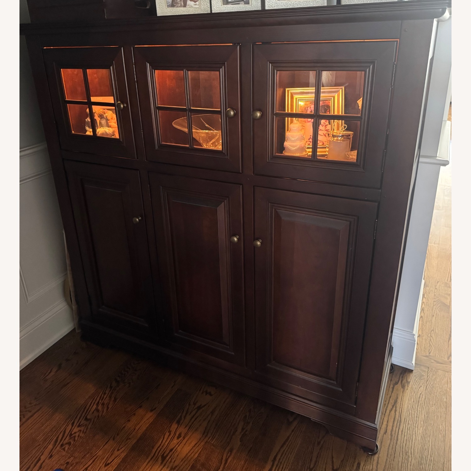 Arhaus Walnut Cabinet - image-6