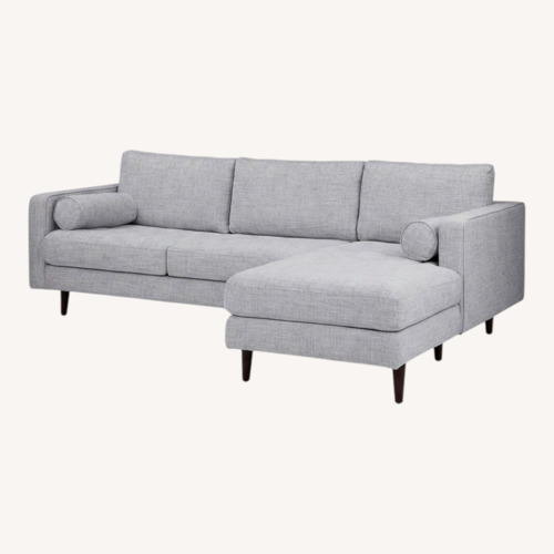 Used Article Light Gray Sectional Couch for sale on AptDeco