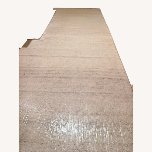 Used Custom Natural Fiber Hallway Runner Rug for sale on AptDeco