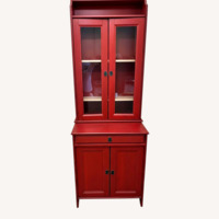 IKEA Hemmes Red Wood Sideboard