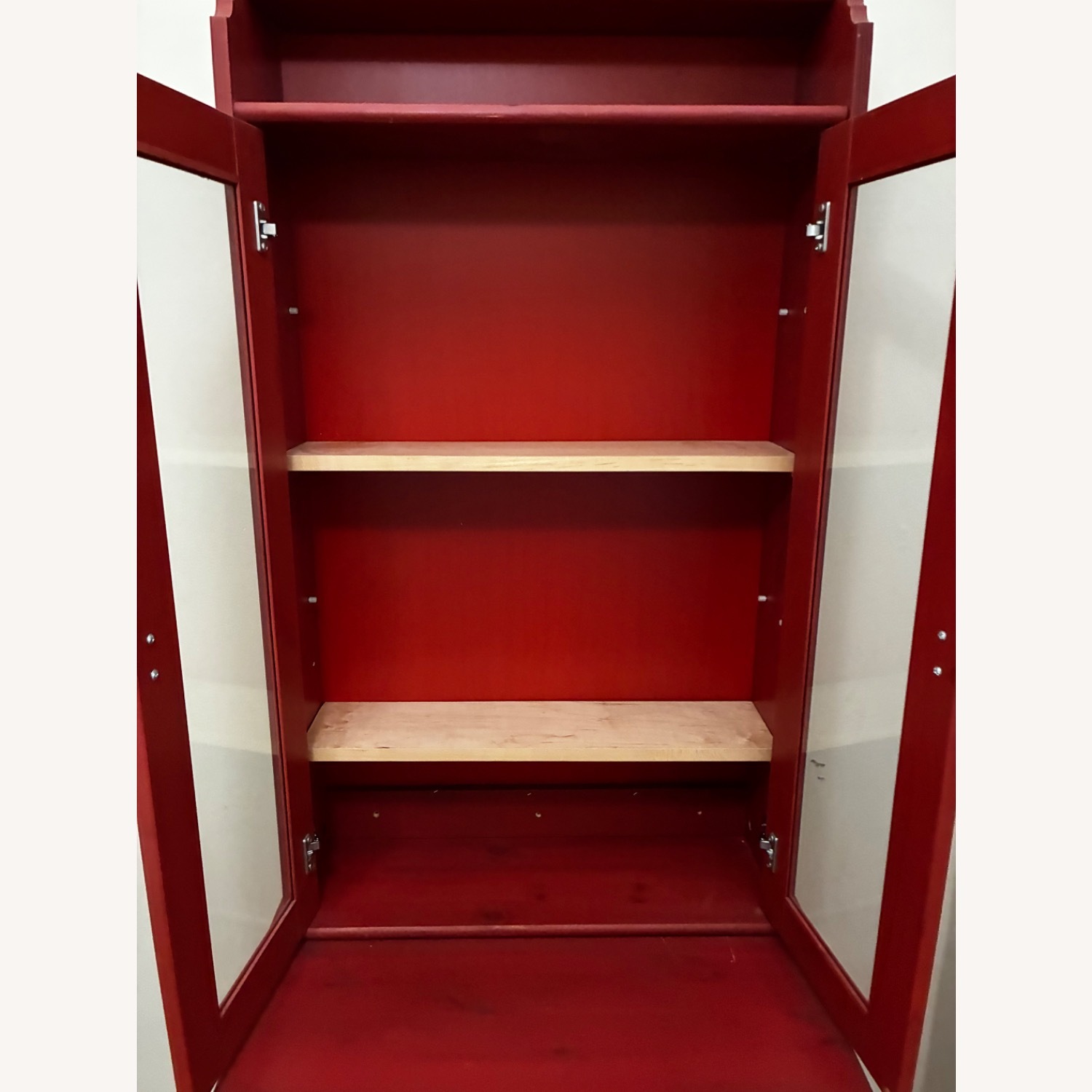 IKEA Hemmes Red Wood Sideboard - image-2