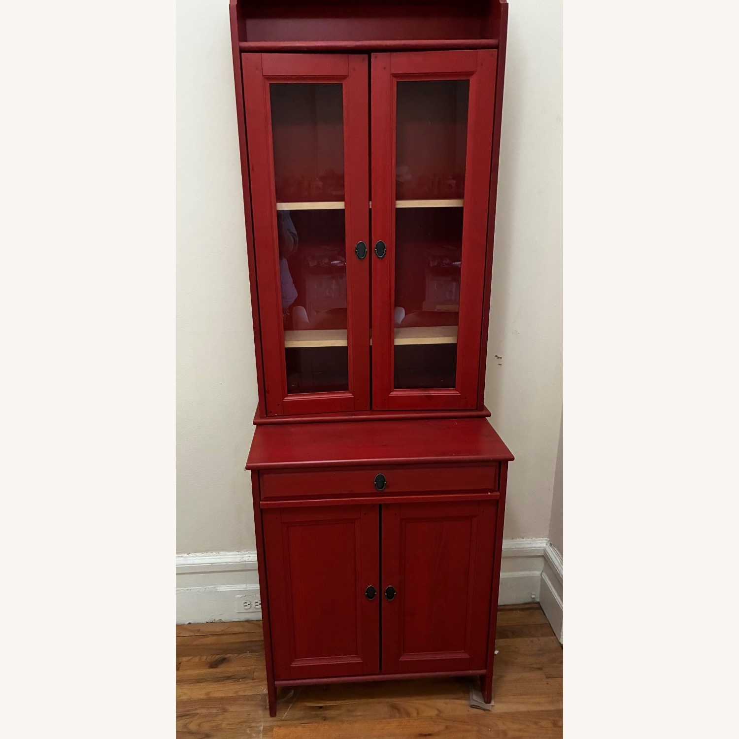 IKEA Hemmes Red Wood Sideboard - image-4