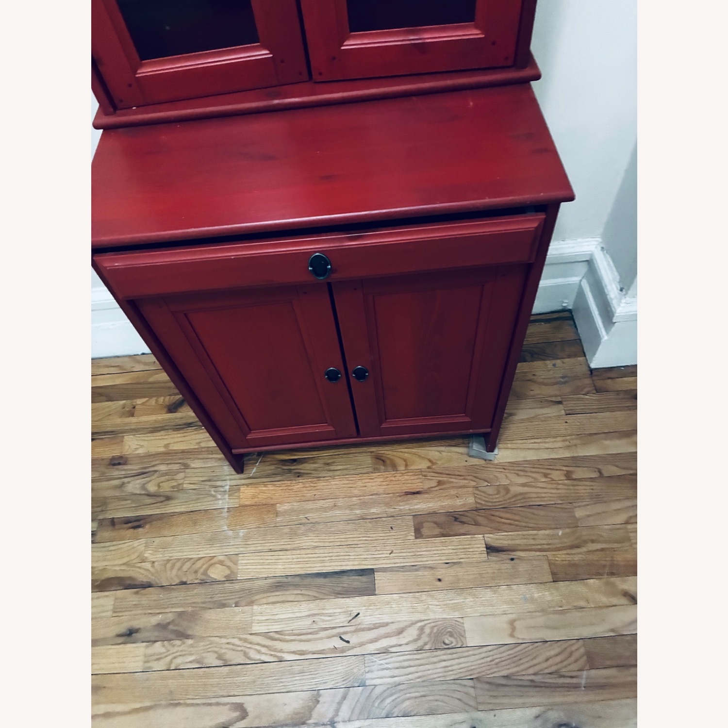 IKEA Hemmes Red Wood Sideboard - image-6