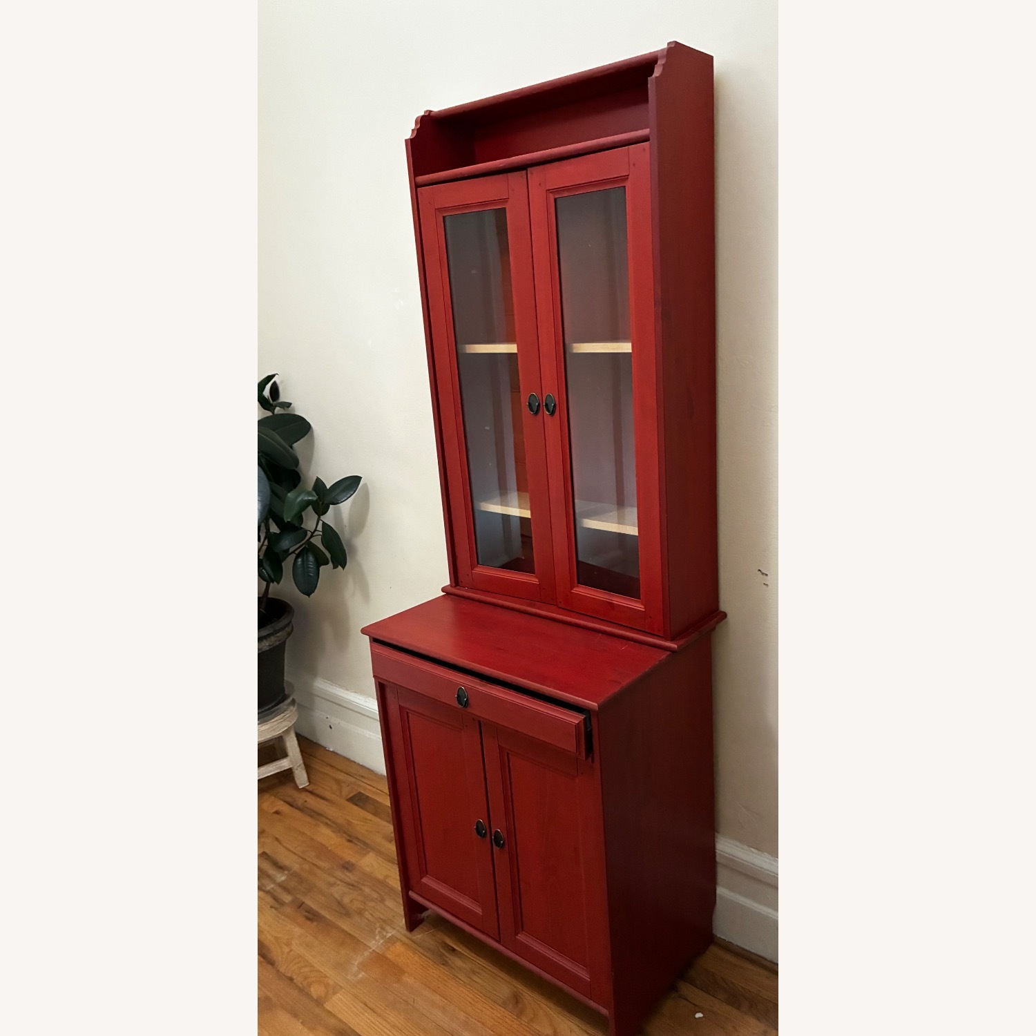 IKEA Hemmes Red Wood Sideboard - image-5