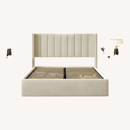 Used Wayfair Upholstered Storage Bed for sale on AptDeco