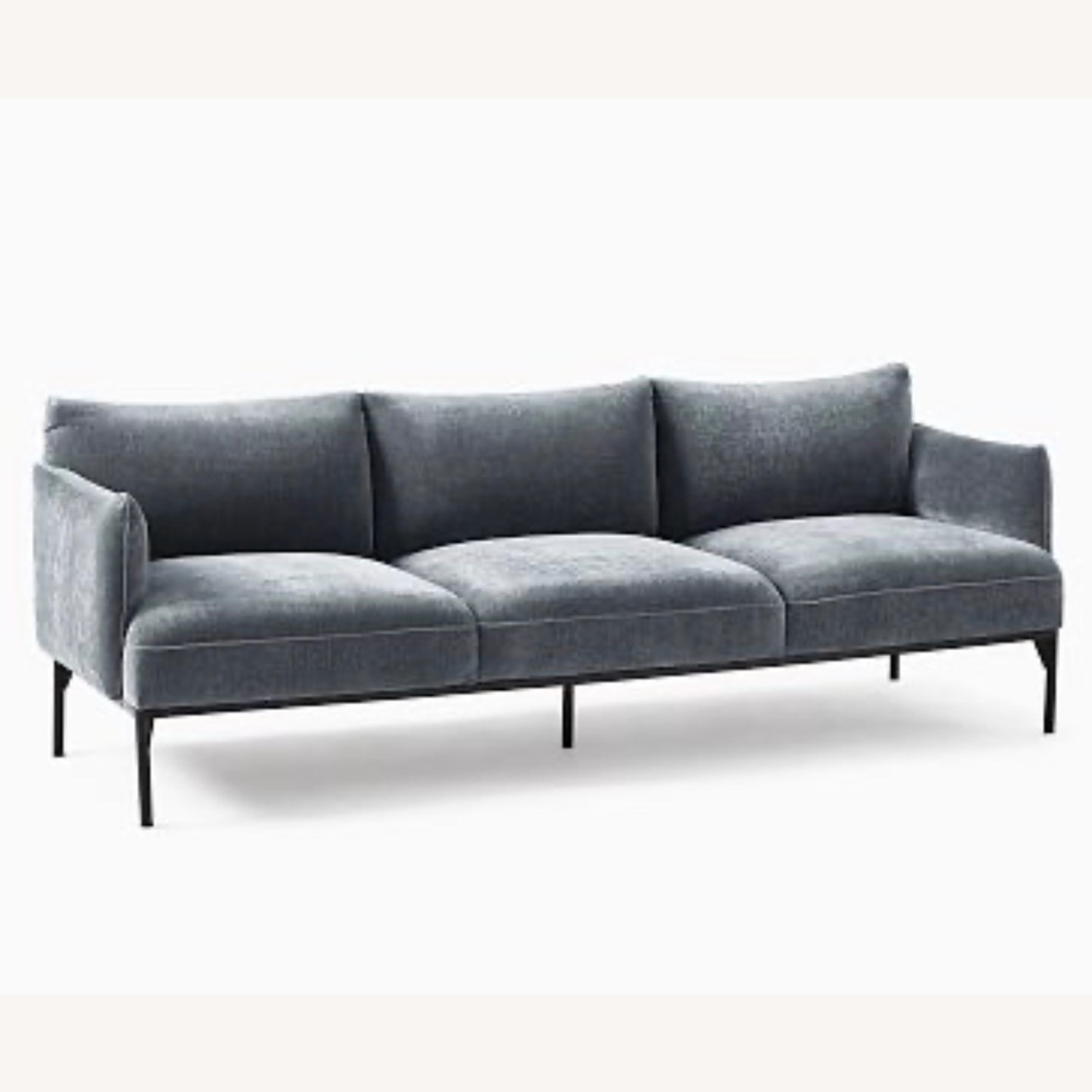 West Elm Penn Blue 3+ Seater Sofa - image-4