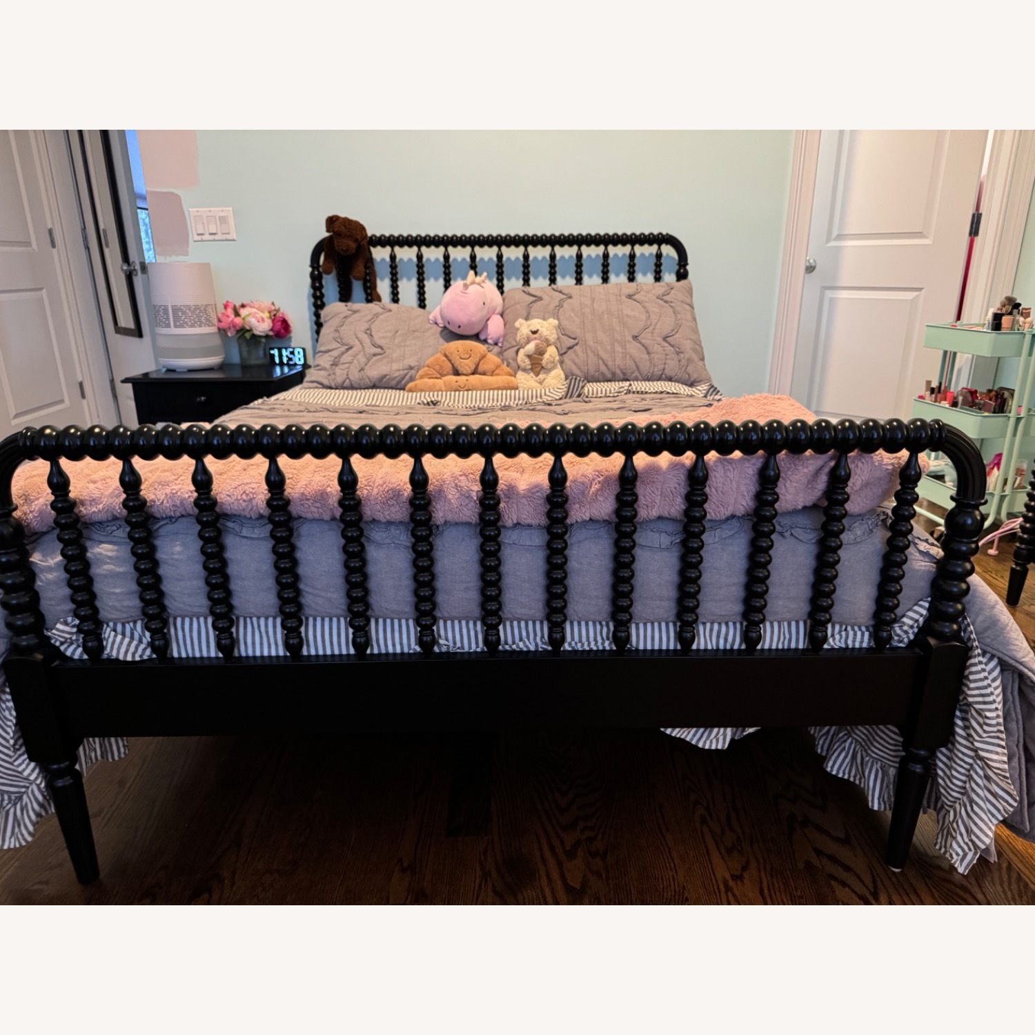 Crate & Barrel Kids Jenny Lind Spindle Full Bed - image-3