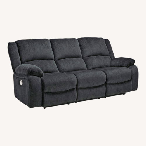 Used Ashley Furniture Dark Gray Fabric 3+ Seater Sofa for sale on AptDeco