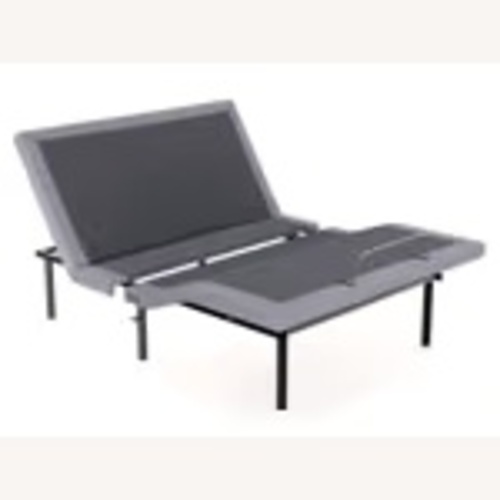 Used Dark Grey King Bed for sale on AptDeco