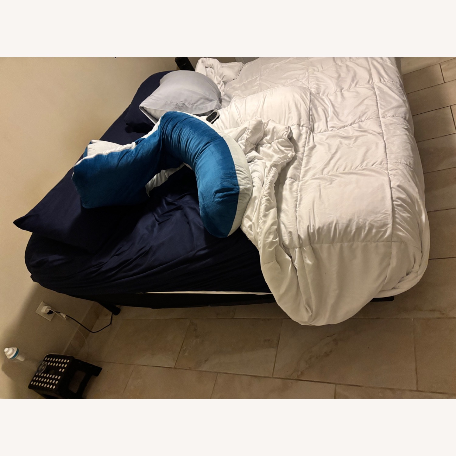 Dark Grey King Bed - image-3