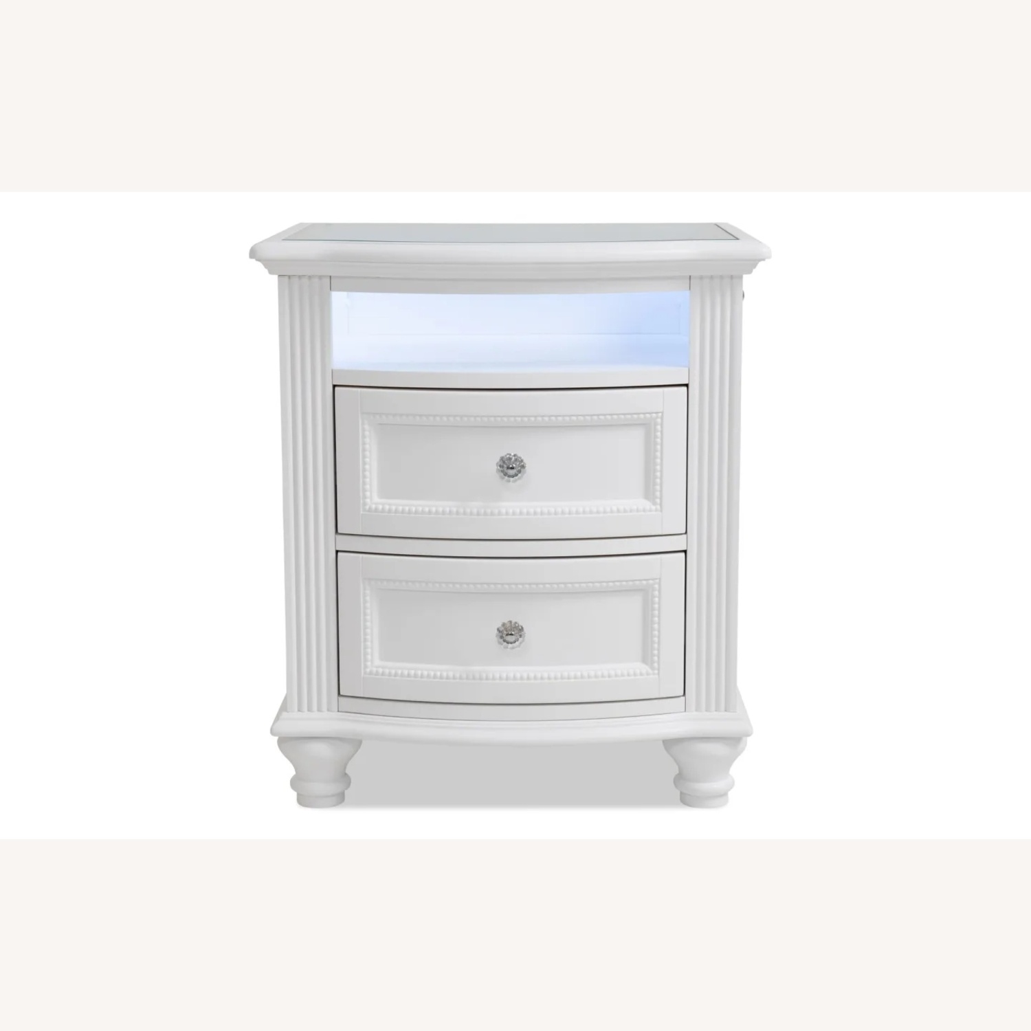 Bob's Discount White Wood Nightstand - image-4