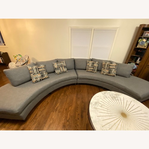Used Jonathan Louis Furniture Light Gray Chaise Lounge for sale on AptDeco
