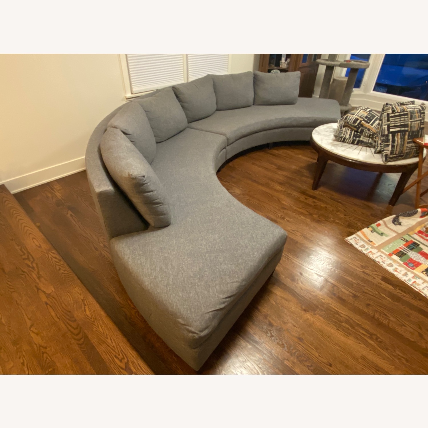 Jonathan Louis Furniture Light Gray Chaise Lounge - image-4