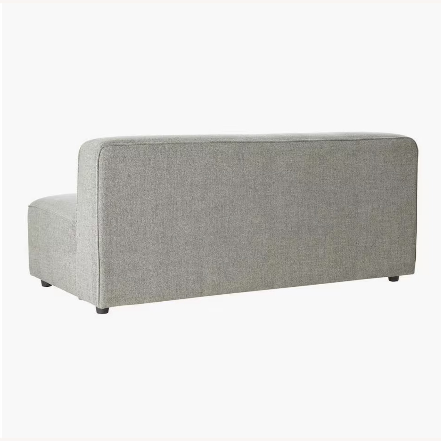 CB2 Lenyx Gray Armless Loveseat  - image-4