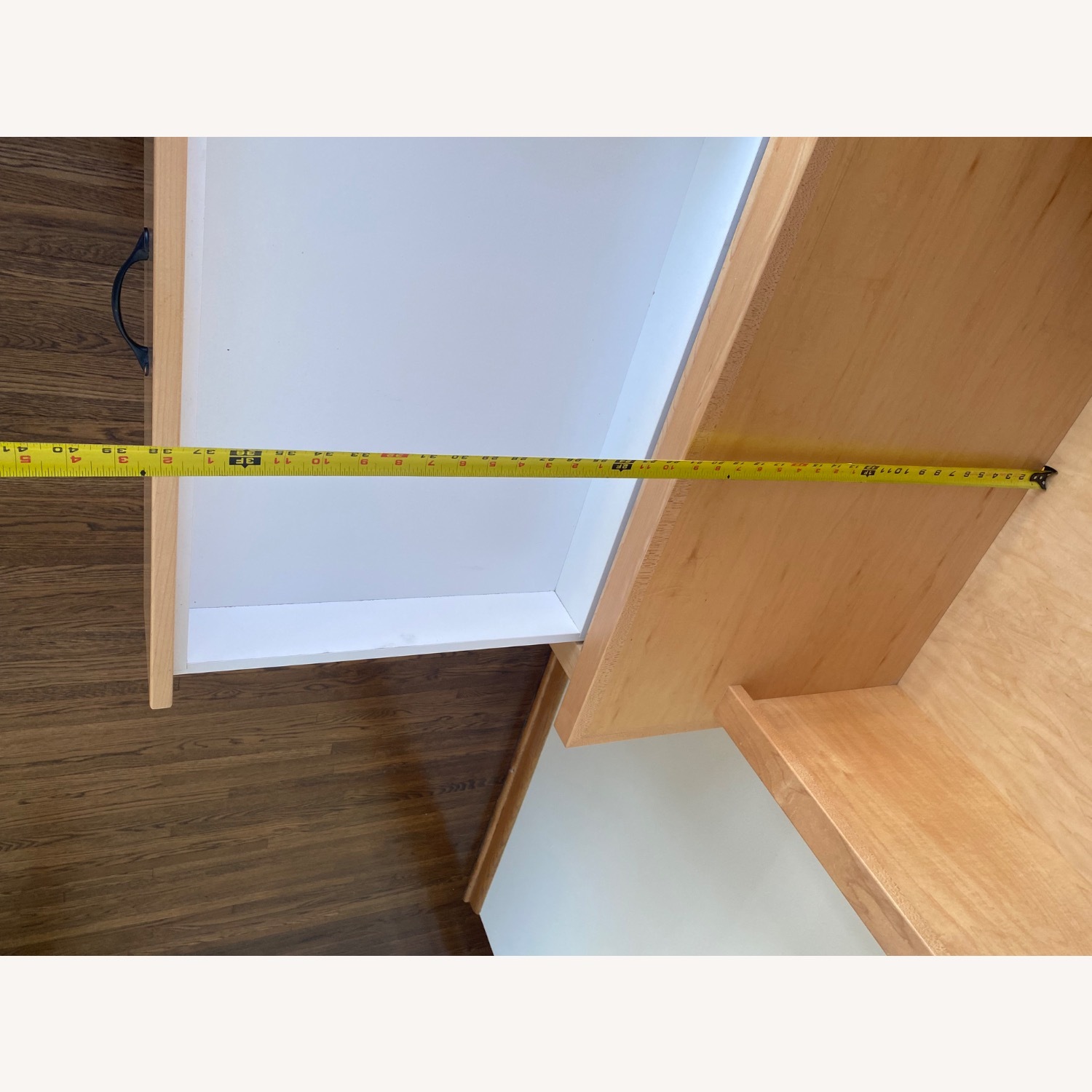 Modern Bar Cabinet with Stemware Storage - image-13