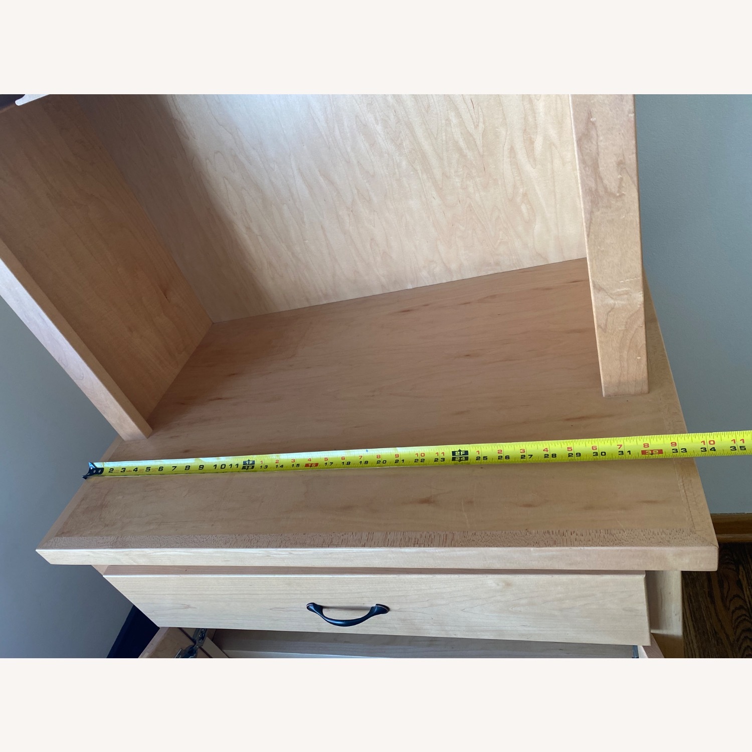 Modern Bar Cabinet with Stemware Storage - image-16