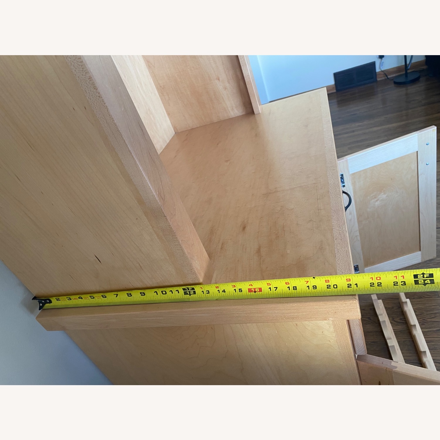 Modern Bar Cabinet with Stemware Storage - image-18