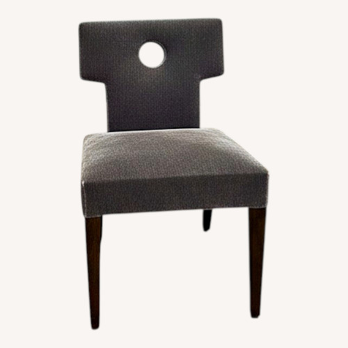 Used Vintage/Antique Purple Fabric Dining Chairs for sale on AptDeco