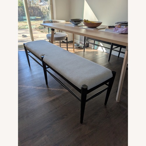 Used Living Spaces Modern Benches Set of 2 for sale on AptDeco
